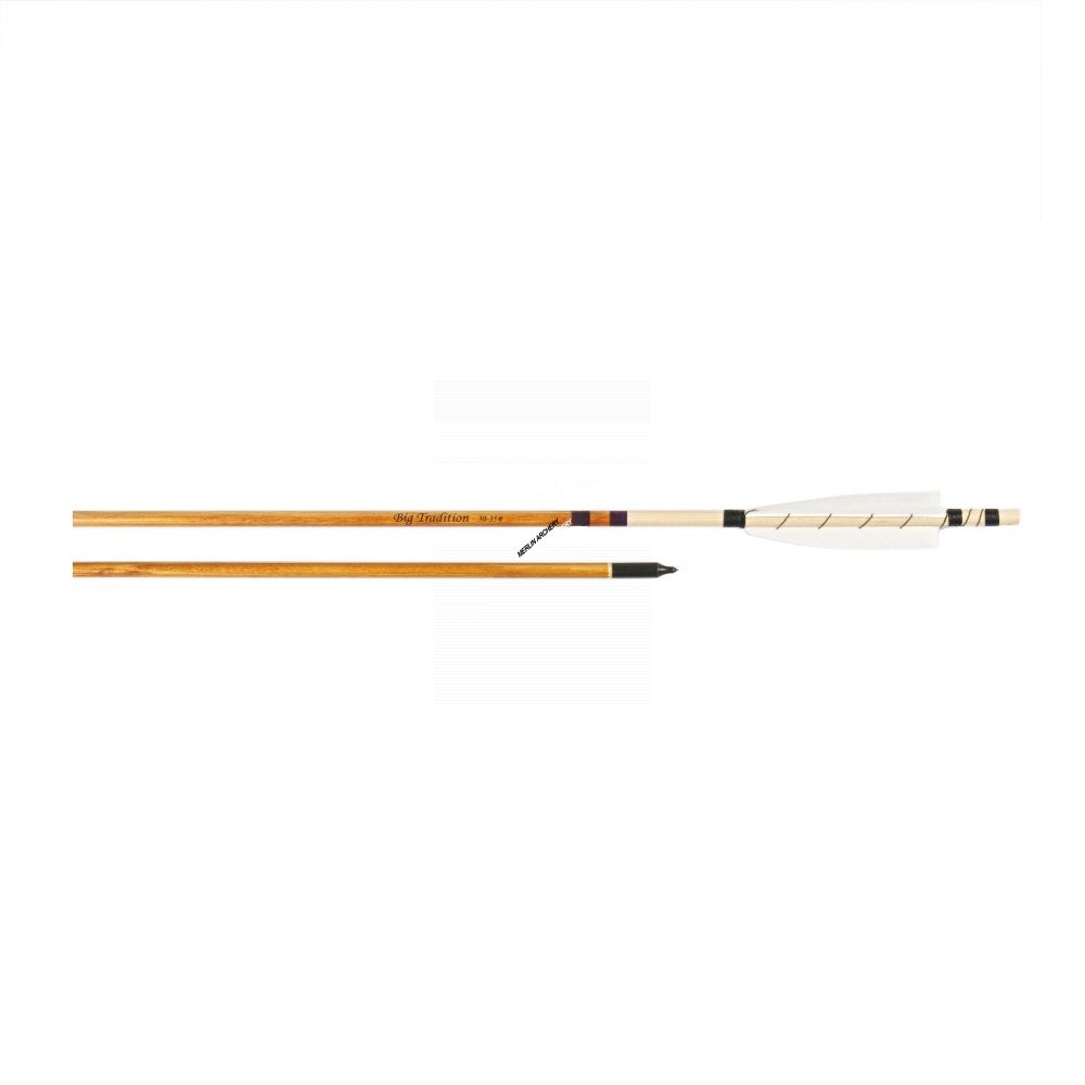 Big Tradition Legend Wooden Arrows - Wrapped