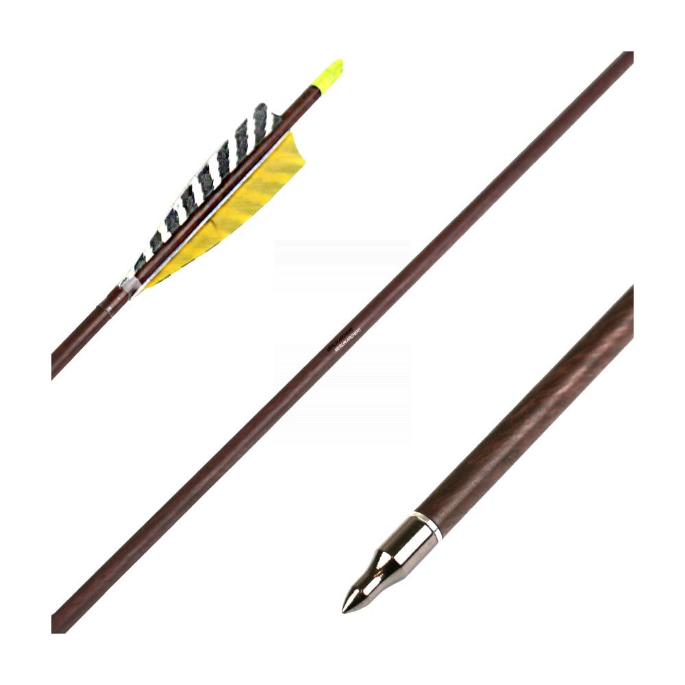 MAC Traditional Wooden Effect Carbon Arrow