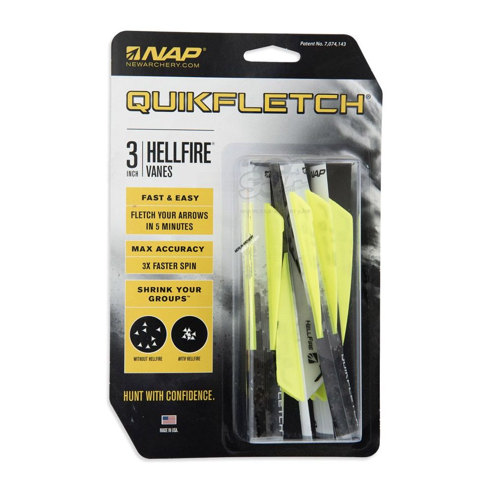  NAP Hellfire 3" Quickfletch