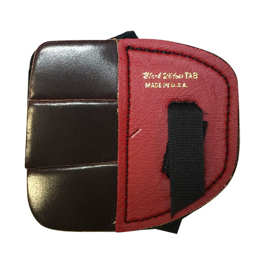  Black Widow 3 Finger Under Tab - Cordovan