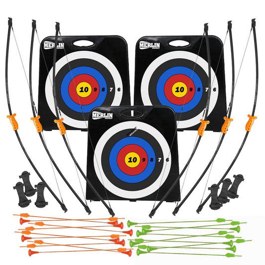 MAC Merlin GB Pro Archery Bow And Arrows Package - Child