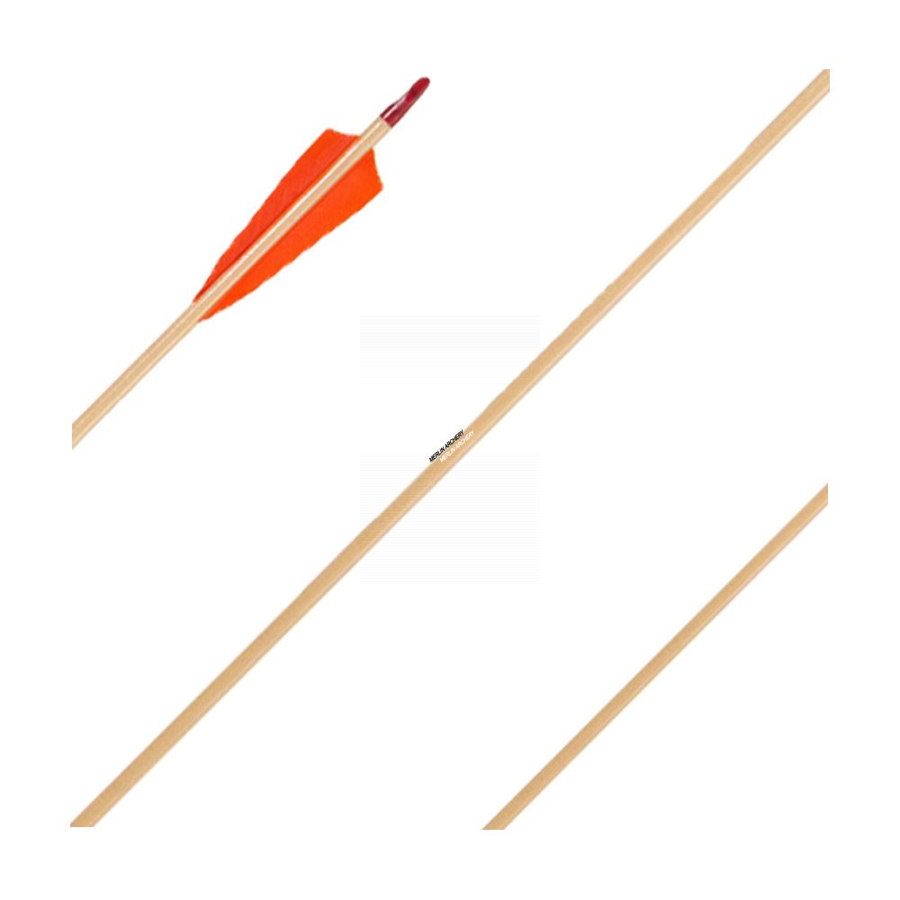  Bearpaw Standard Cedar Wooden Arrows - 30" With Tips