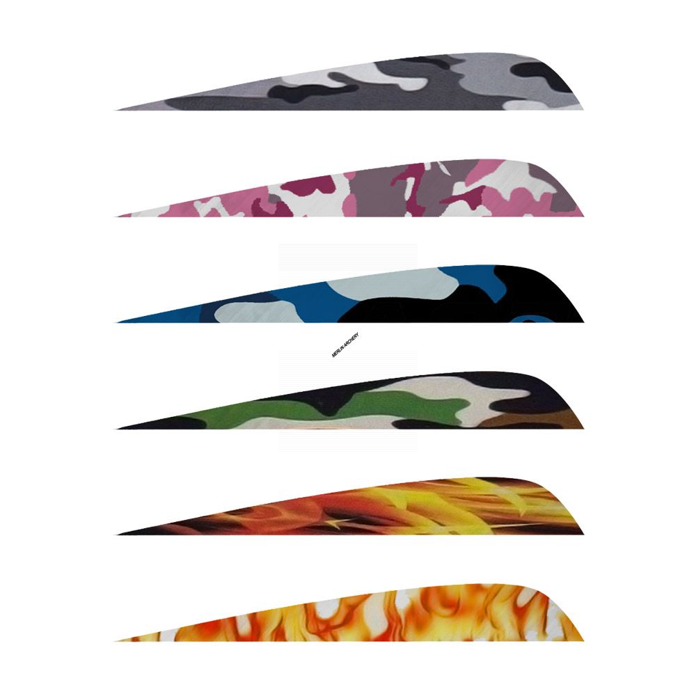  Gateway Feathers - Right Wing - 4'' Parabolic - Printz