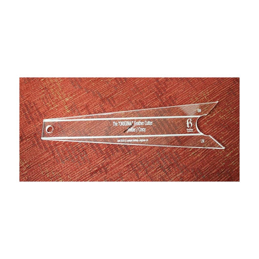 Heritage Feather Cutting Template - Crecy - Poitiers