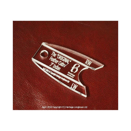  Heritage Feather Cutting Template - Indian