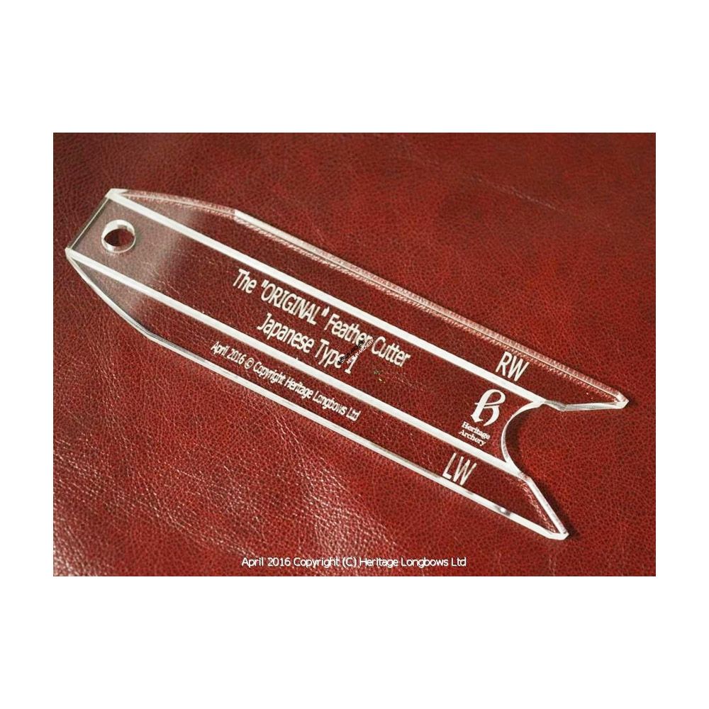  Heritage Feather Cutting Template - Japanese