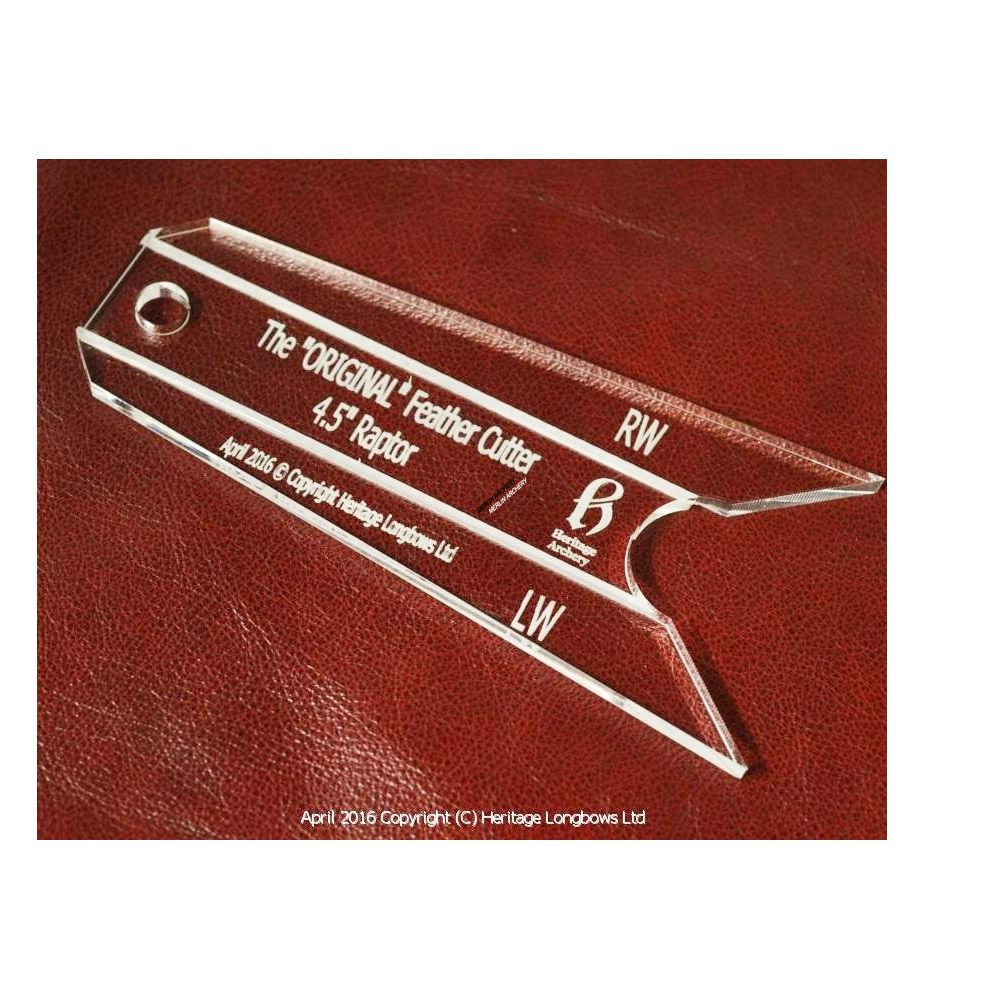  Heritage Feather Cutting Template - Raptor