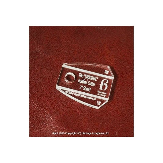  Heritage Feather Cutting Template - Shield