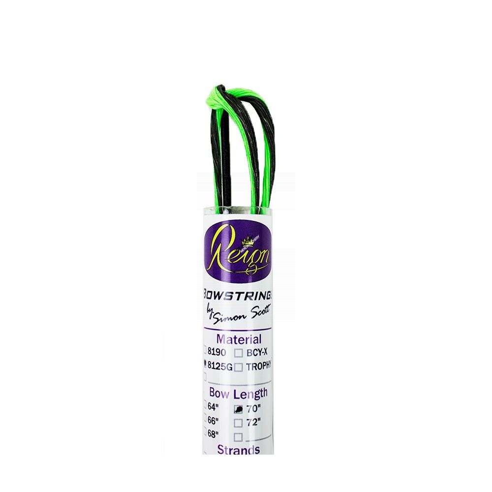  Reign Recurve String - Platinum - BCY 8125 - For 64" Bow