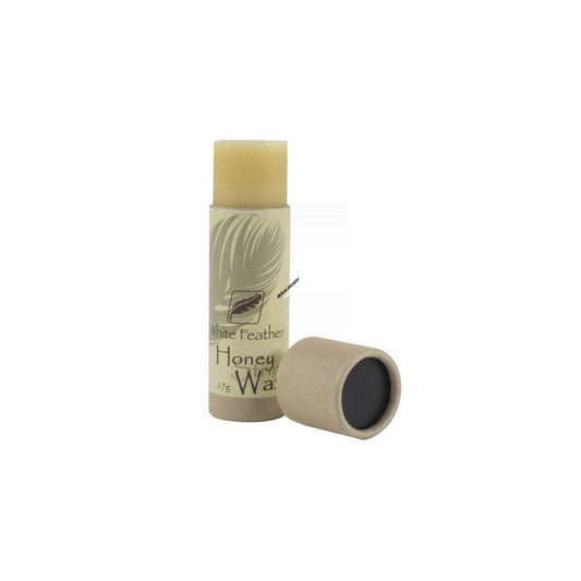  White Feather String Wax