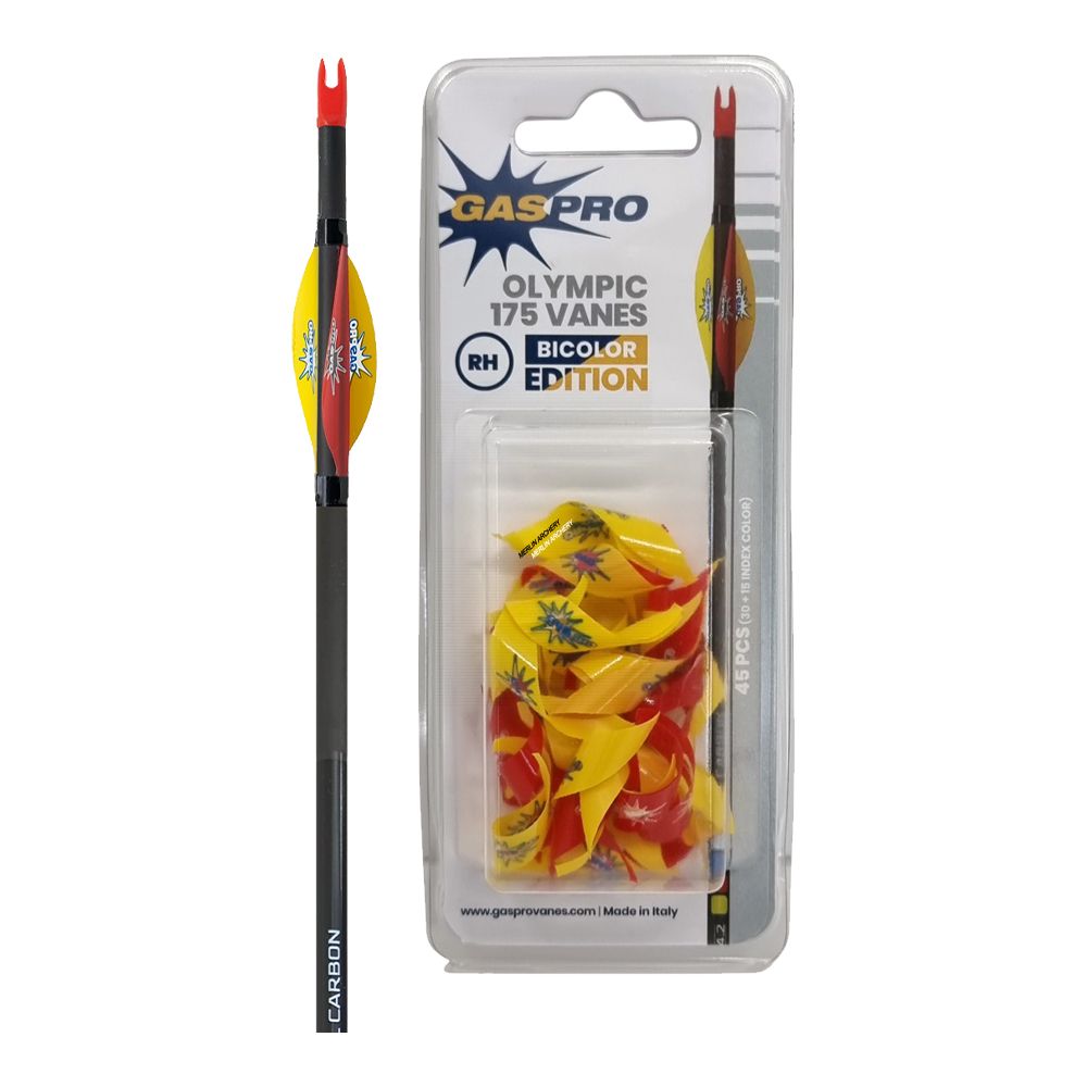  Gas Pro Spin Vanes - 1.75" Olympic Bicolour Edition