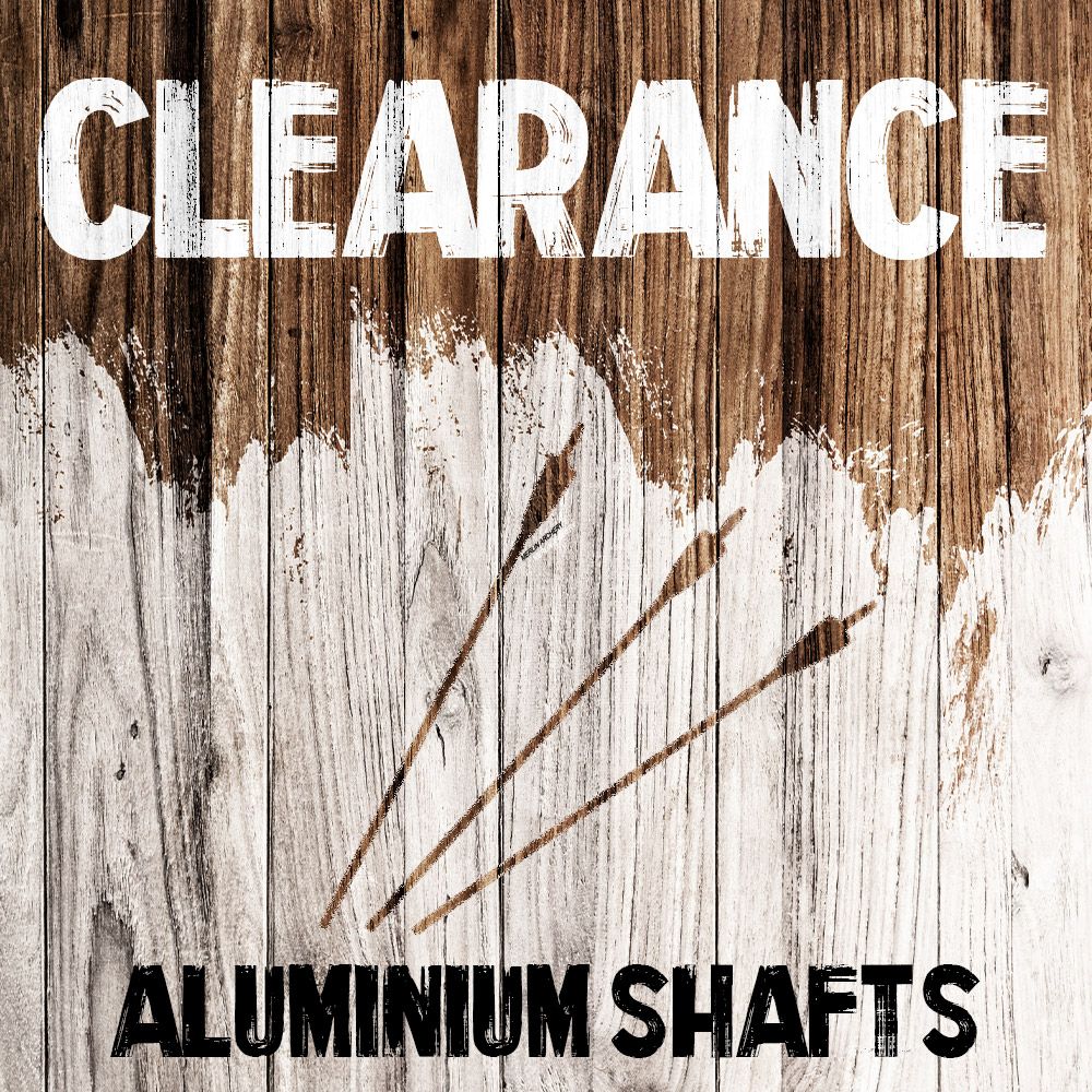  Clearance - Aluminium Shafts