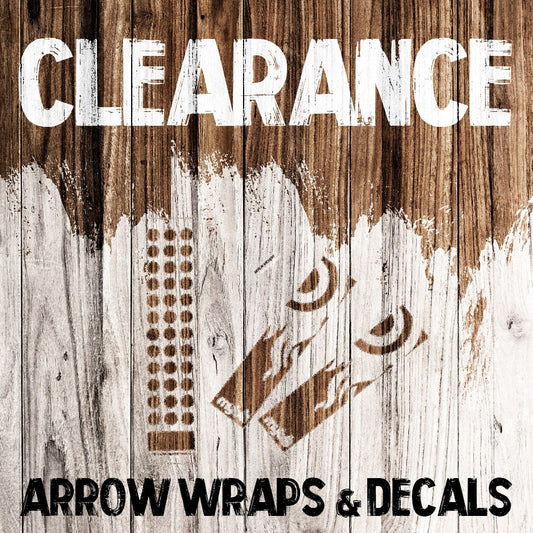  Clearance - Arrow Wraps & Decals