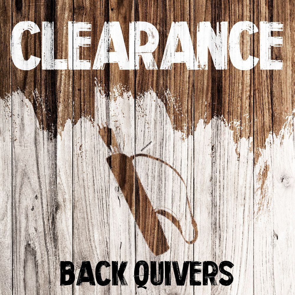  Clearance - Back Quivers