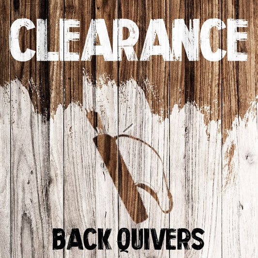  Clearance - Back Quivers