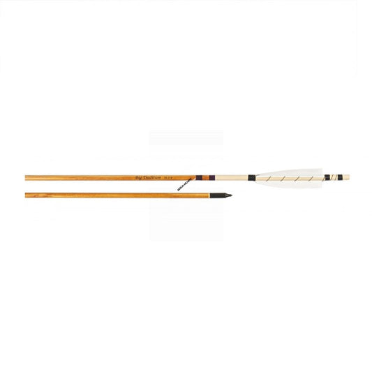  Big Tradition Legend Wooden Arrows - Wrapped