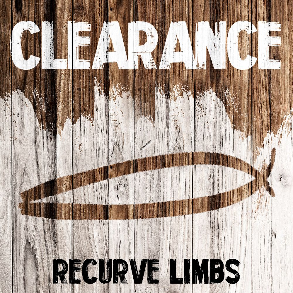  Clearance - Recurve Limbs