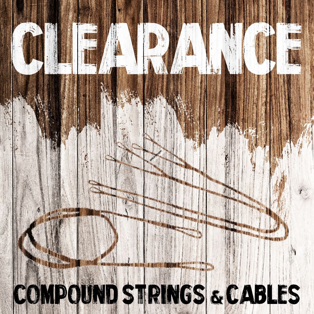  Clearance - Compound Strings & Cables
