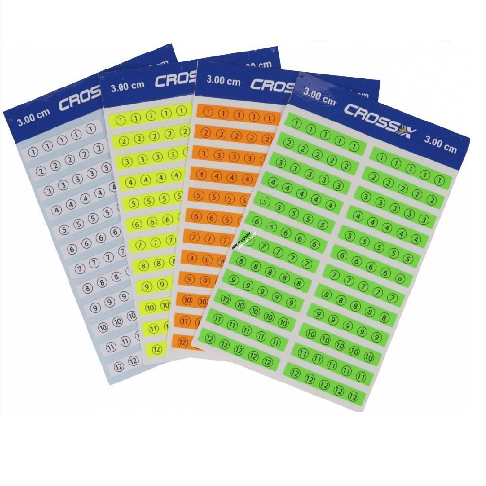  Cross-X Arrow Number Wraps