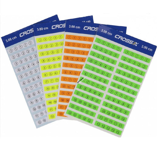  Cross-X Arrow Number Wraps