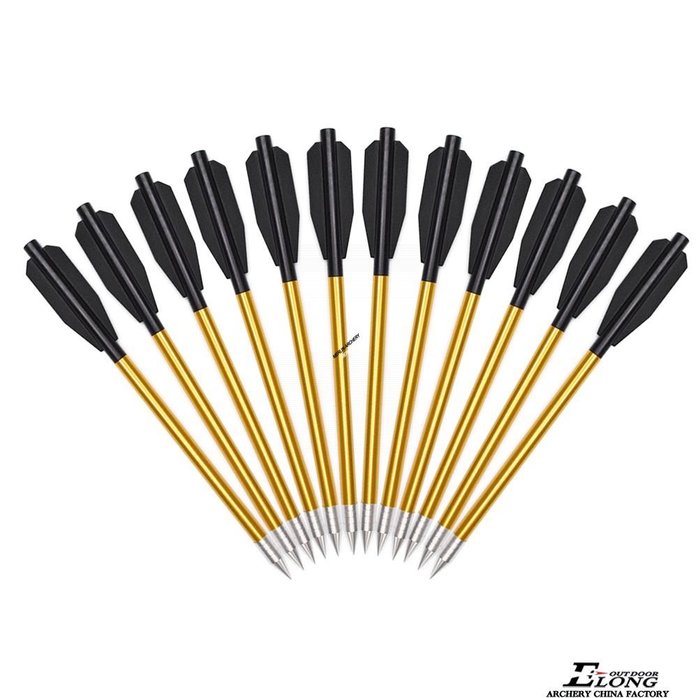  Elong Standard Aluminium Pistol Crossbow Bolts