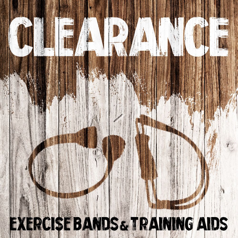  Clearance - Exercise Bands & Training Aids