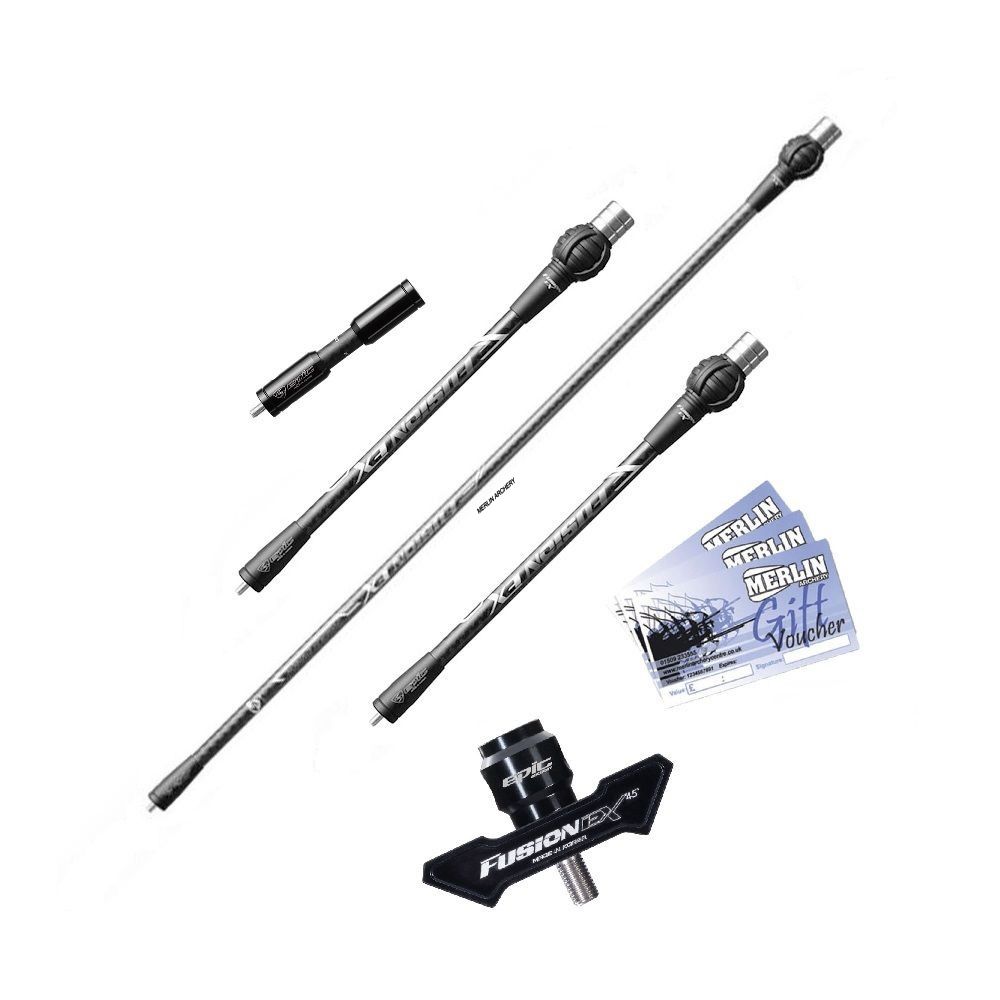  Epic Archery Fusion EX Plus Complete Stabiliser Set