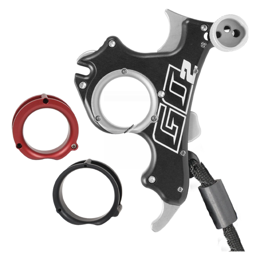  TRU Ball GO2 Release Aid - (Includes Finger Ring Sizing Inserts)