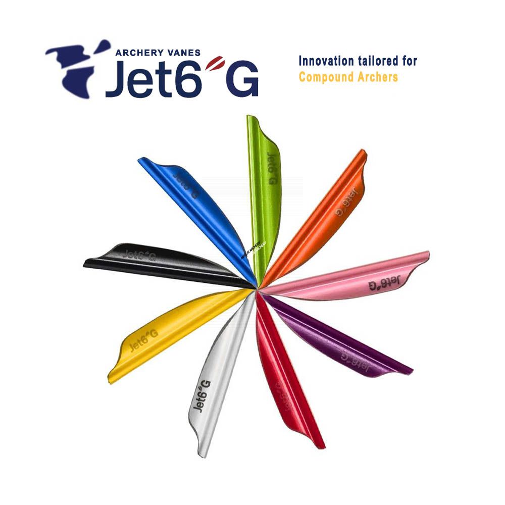  Korea Archery Jet6 Ghost Vanes