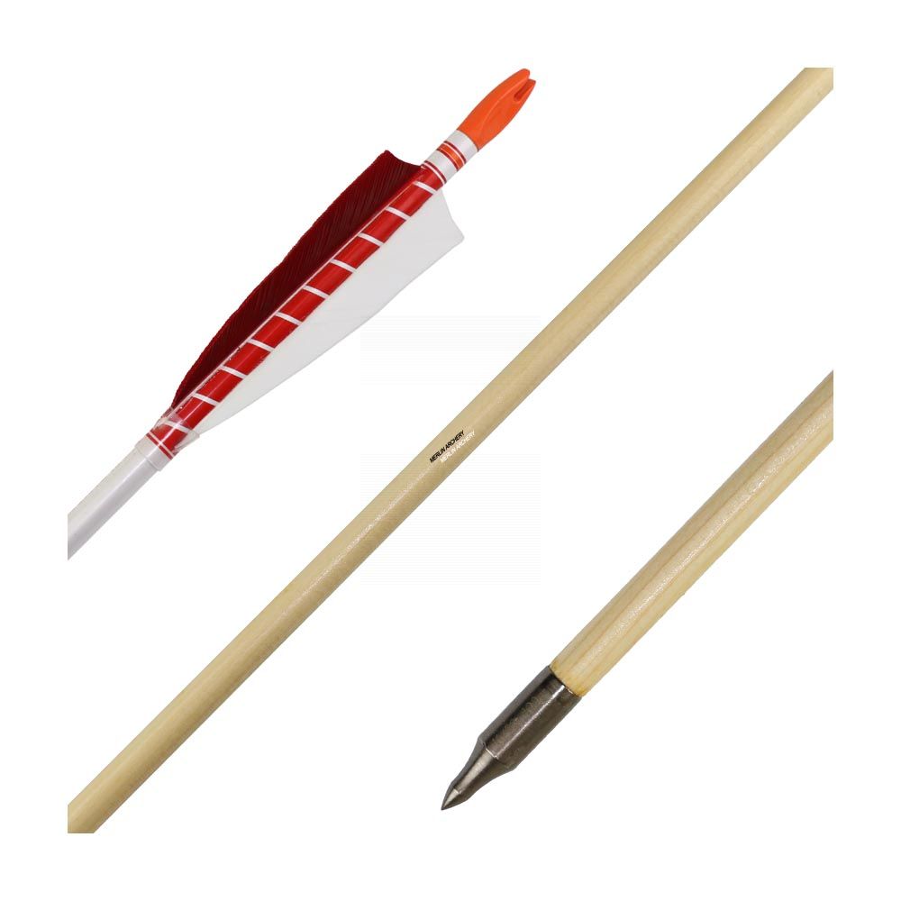  MAC Dawn Traditional Wooden Arrows - 5/16"