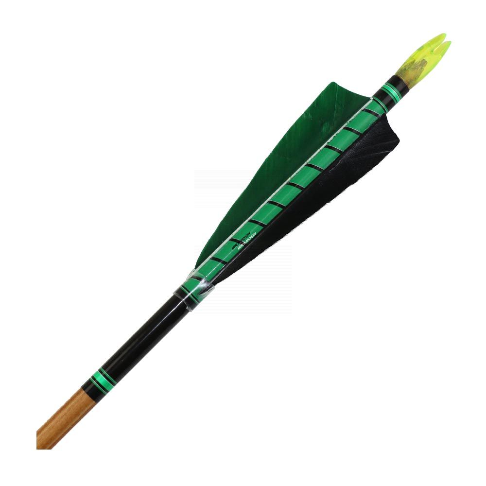  MAC Dusk Traditional Wooden Arrows - 5/16"