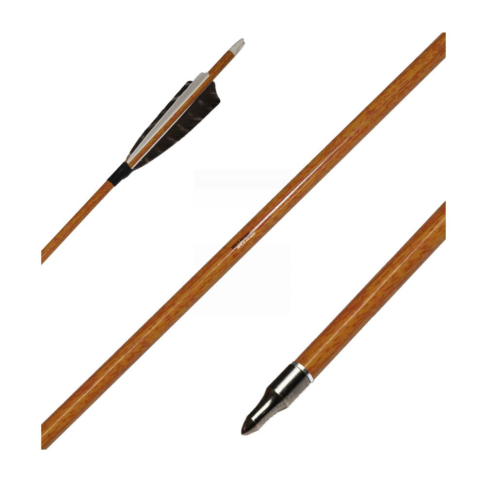  MAC Traditional Wooden Effect Carbon Arrow