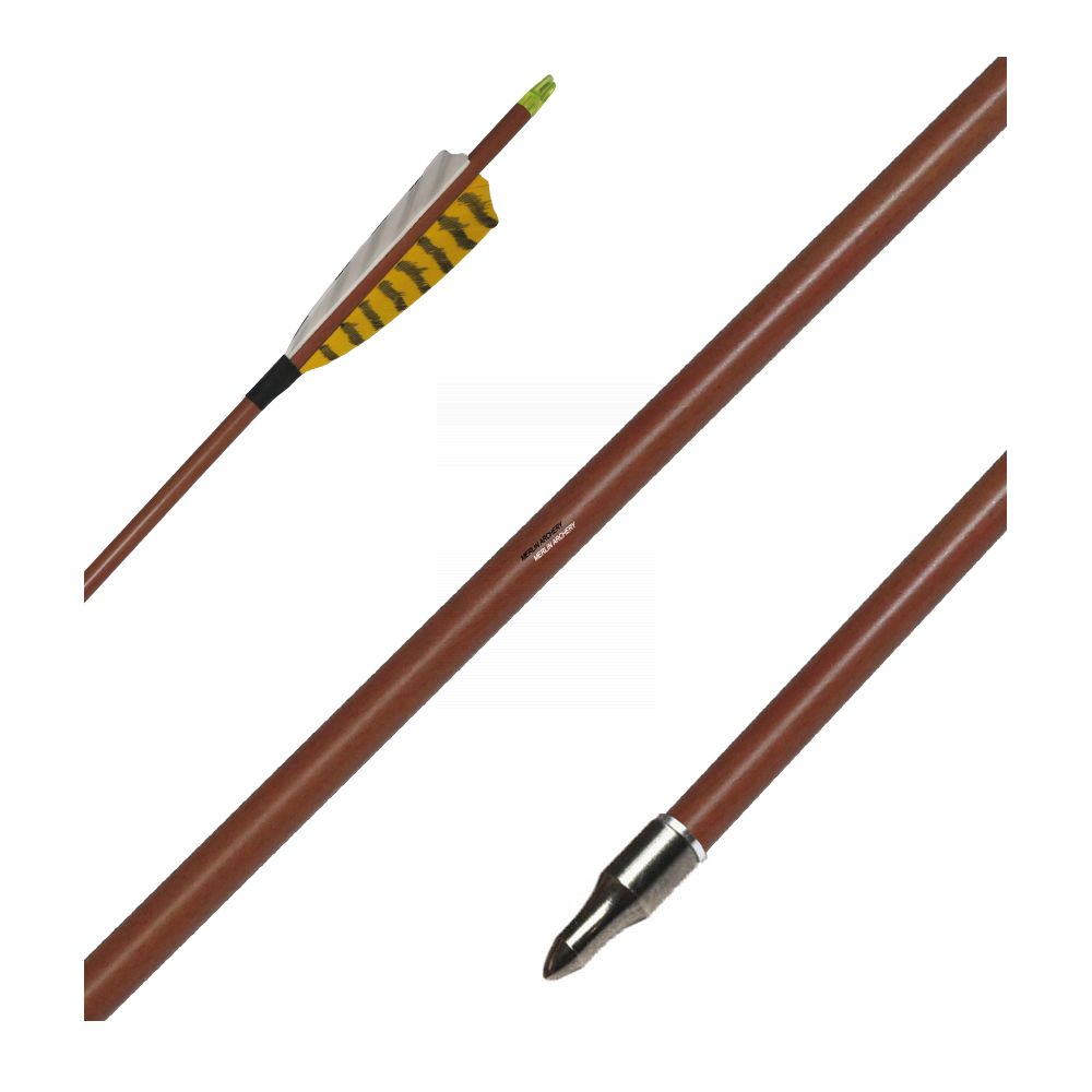  MAC Traditional Wooden Effect Carbon Arrow