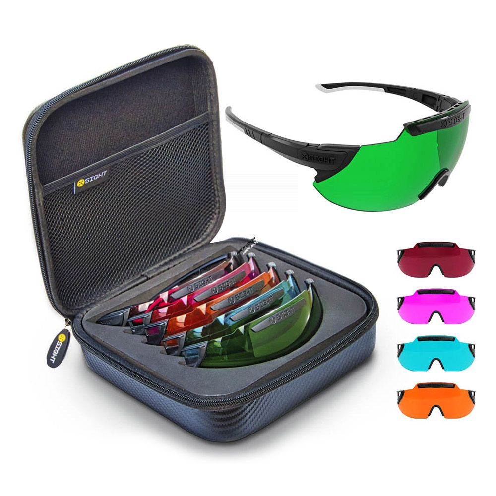  X-Sight 2RX Shooting Glasses - Vivid 5 Lens Set